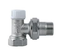 Клапан запорный для радиатора 1/2" угловой ITAP 396 (12/156)