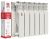  Радиатор алюминиевый НРЗ серия ЛЮКС 350/100 14 секций вес 0,8кг 121Вт купить в Воронеже