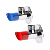Кран угловой набор на блистере 1/2"*1/2" VIEIR (5/60)