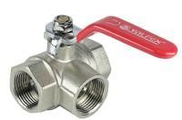 Кран шаровой трехходовой VALFEX ВР 1/2" (40/8) К