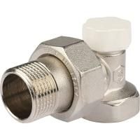 Клапан запорный угловой STOUT 3/4"  (1/50)