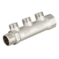 Коллектор VALTEC 3/4", 3 вых. х 1/2" нар. (2/50)