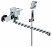 Смеситель для ванны длинный поворотный  излив VIEIR D35 (1/10)