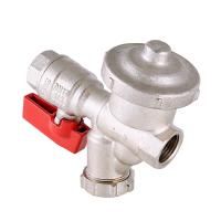 Кран шаровой со встроенным фильтром и мембранным редуктором давления (КФРД) VALTEC BASE, 1/2" ВР-ВР