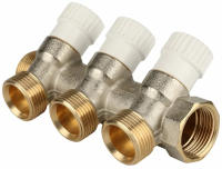 Коллектор STOUT распределительный 1, 3 отвода 1/2''Евроконус