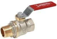 Кран шаровой полнопроходной Ду 40 Ру35 ВР/HР рычаг Giacomini серия DADO