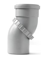 Отвод поворотный  50 МультиМирПласт