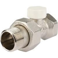 Клапан запорный прямой STOUT 3/4"  (1/50)