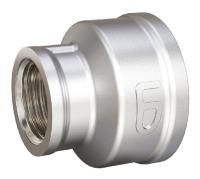 Муфта переходная DN25х15 (1"ВР х 1/2"ВР) латунь никель