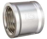 Муфта DN32 (1 1/4") ВР латунь никель