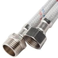 Гибкая подводка для воды 1/2" вр/нр, 30 см  ELKA оплетка нейлон ПВХ