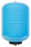 Бак мембранный для водоснабжения КРОТ ДЖИЛЕКС  50л вертикальный (фланец пластик+латунь)
