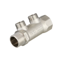 Коллектор VALTEC 3/4", 2 вых. х 1/2" нар.