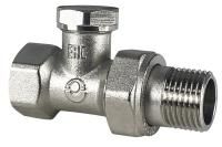 Клапан VALFEX для радиаторов, настроечный прямой 1/2" (120/15) К