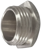 Заглушка в трубу VALFEX 1 1/4" нр никель (10/100)
