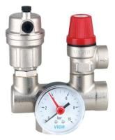 Группа безопасности котла ViEiR 3 bar ПРОХОДНАЯ (1/20)