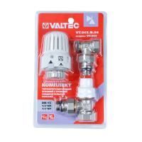 Комплект  терморегулирующего оборудования для радиатора угловой VALTEC 1/2" 