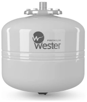 Бак мембранный для ГВС и гелиосистем Wester Premium 12л нерж. фланец