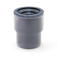 Переход с чугуна на пластик  74/50 с манжетой МультиМир (1/30)