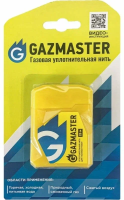 Сантехническая уплотнительная нить, газовая GAZMASTER 25 бокс,блистер