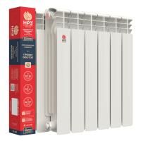  Радиатор биметаллический НРЗ серия ПРОФИ 500/100 12 секций вес 2,0кг 197Вт купить в Воронеже