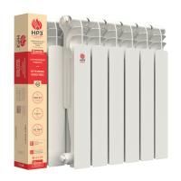 Радиатор алюминиевый НРЗ серия ОПТИМА 500/100 6 секций вес 0,8кг 160 Вт