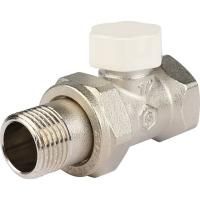 Клапан запорный прямой STOUT 1/2"  (1/50)