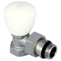 Клапан для радиаторов, руч.регулир. угловой 3/4'' BP GIACOMINI