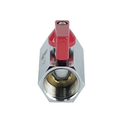  Кран шар. MINI VALFEX ВР1/2"хВР1/2" НИКЕЛИРОВАННЫЙ (200/40) К (10013160/261124/5212466/1, КИТАЙ) купить в Воронеже