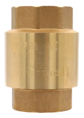  Обратный клапан с металлическим седлом VIEIR  1/2" облегченный (8/240) купить в Воронеже