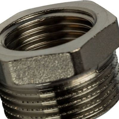  Футорка STOUT  3/8"-1/4" нр/вн никель  (10/400) купить в Воронеже