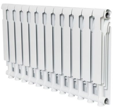  Радиатор алюминиевый  SOLUR PREMIUM A-500/80 10 секций 1,33кг 180Вт/секция купить в Воронеже