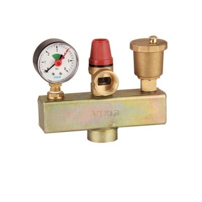  Группа безопасности котла VIEIR 3 bar сталь (1/20) купить в Воронеже