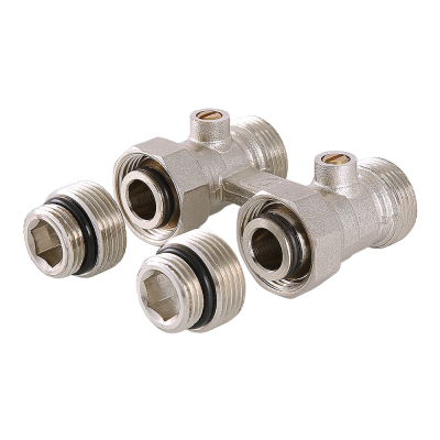  Узел VALTEC для нижнего подключения радиатора (комплект) 1/2"х3/4 евроконус (9/54) купить в Воронеже