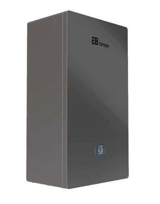  Электрический двухконтурный котел E8 tempo EOB12W, 12 кВт, серая металлическая панель купить в Воронеже