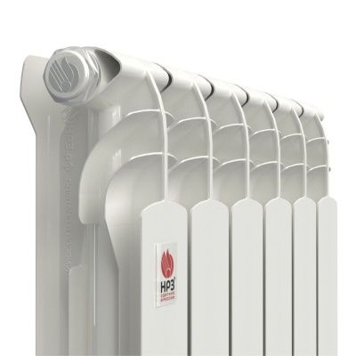  Радиатор алюминиевый НРЗ серия ОПТИМА 500/100 6 секций вес 0,8кг 160 Вт купить в Воронеже