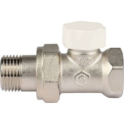  Клапан запорный прямой STOUT 1/2"  (1/50) купить в Воронеже