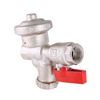  Кран шаровой со встроенным фильтром и мембранным редуктором давления (КФРД) VALTEC BASE, 1/2" ВР-ВР купить в Воронеже