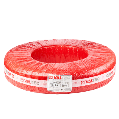  Труба PEX VALTEC EVOH, 16(2,0) красная (100м) купить в Воронеже