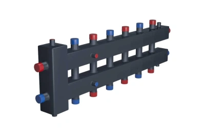  Гидрострелка ГРУ+KMГ 60-7BУ сталь с 3-мя кронштейнами +коллектор  (Север М7) купить в Воронеже
