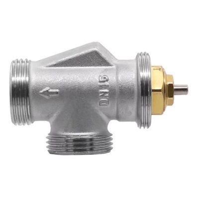  Клапан термостатический осевой VIEIR 3/4''-1/2'' под термоголовку (1/60) купить в Воронеже