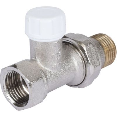  Клапан запорный для радиатора 1/2" прямой ITAP 296 (12/156) купить в Воронеже