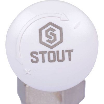  Клапан термостатический, угловой STOUT 1/2Х3/4 ЕК купить в Воронеже