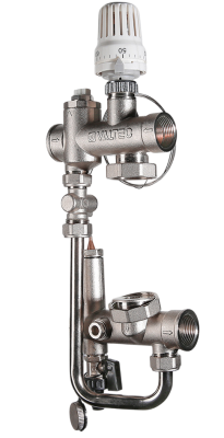  Насосно-смесительный узел для теплого пола VALTEC без насоса (1) купить в Воронеже