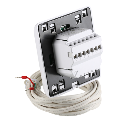  Хронотермостат электрон. комнатный с датчиком т.пола (НЗ сервопривод-отопление,НО-кондиционирование) купить в Воронеже