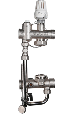  Насосно-смесительный узел для теплого пола VALTEC без насоса (1) купить в Воронеже