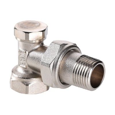  Клапан настроечный VALTEC, для радиатора, угловой 1/2" (10/80) купить в Воронеже