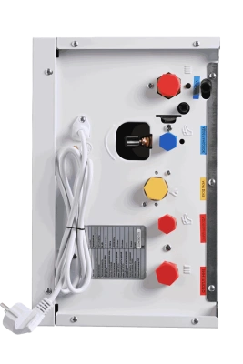  Газовый настенный котел двухконтурный E8 tempo GHD24W, 24 кВт, белая стеклянная панель купить в Воронеже