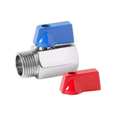  Кран шаровой mini 1/2" вр/нр VIEIR (20/200) купить в Воронеже