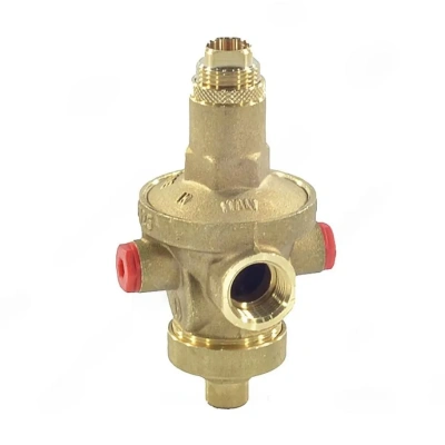  Регулятор давления мембранный Giacomin, Ду15, Ру25, 1/2'' ВР, Рн=1,5 - 7бар., с выходом под манометр, арт R153M  купить в Воронеже